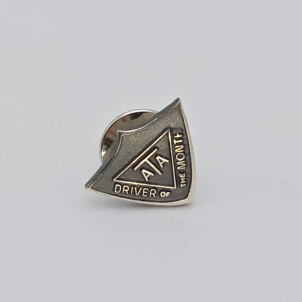 ATA Pin 'Driver of the Month' 925 Sterling‎ Silver American Trucking Association